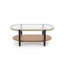 Стол журнальный HALMAR KAMALA натуральный/черный